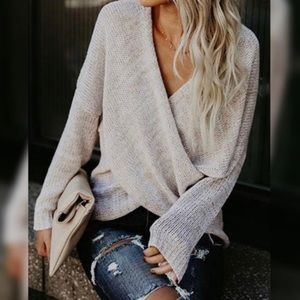 Beautiful wrap sweater